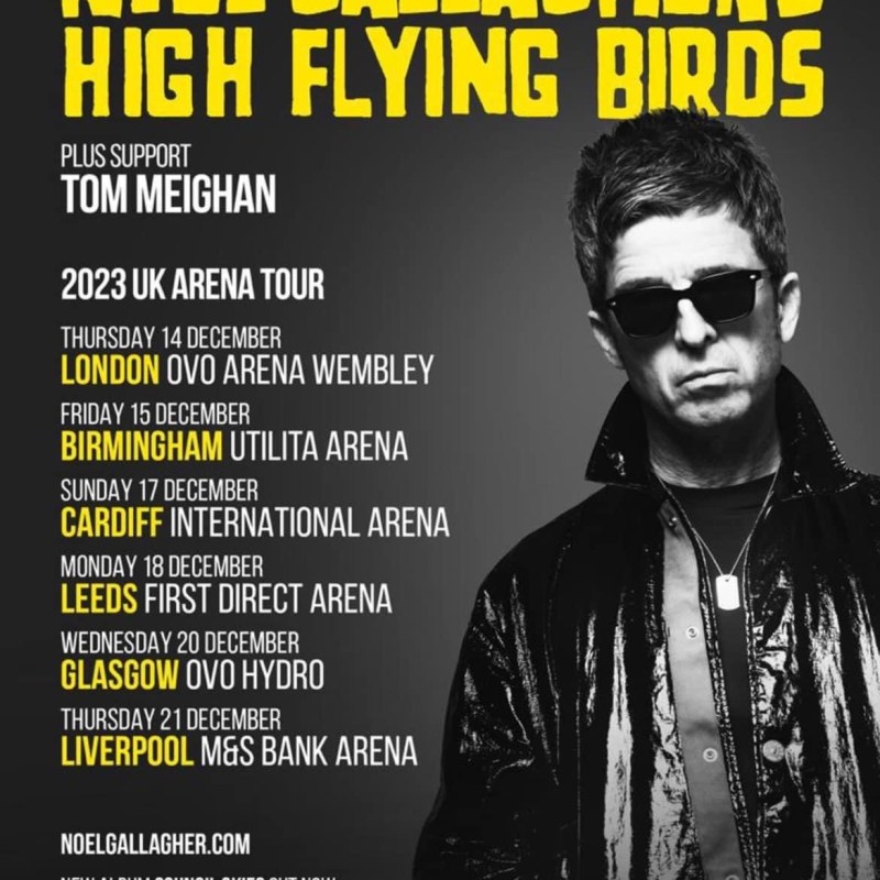 Tom Meighan announced as support act for Noel Gallaghers upcoming arena&nbsp;tour