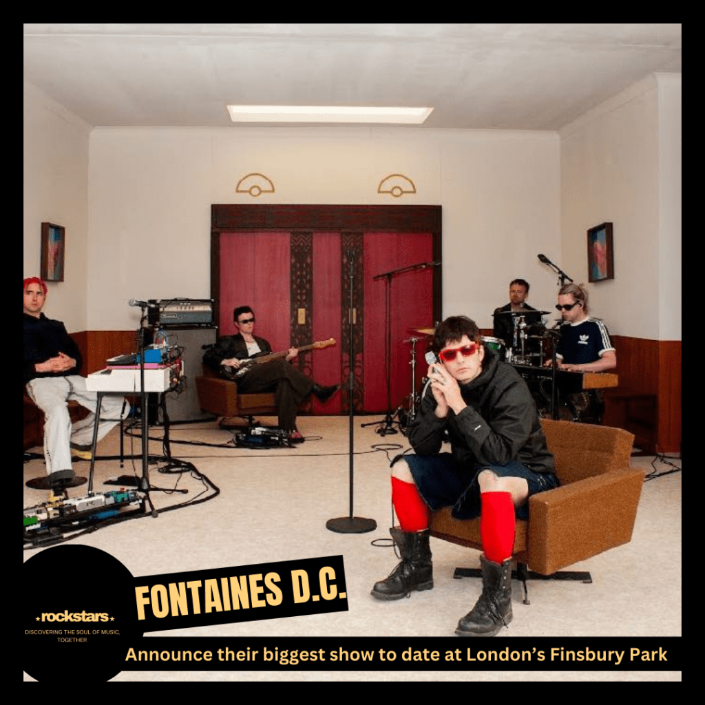 FONTAINES D.C. Announce their biggest show to date at London’s Finsbury&nbsp;Park